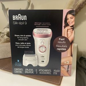 brAun SILK • EPIL 9 brand new retails for $149 at target